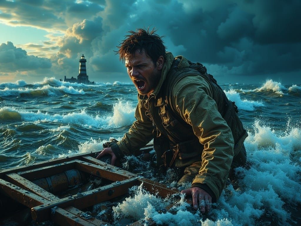 Stormy Seas: A Desperate Man's Last Stand