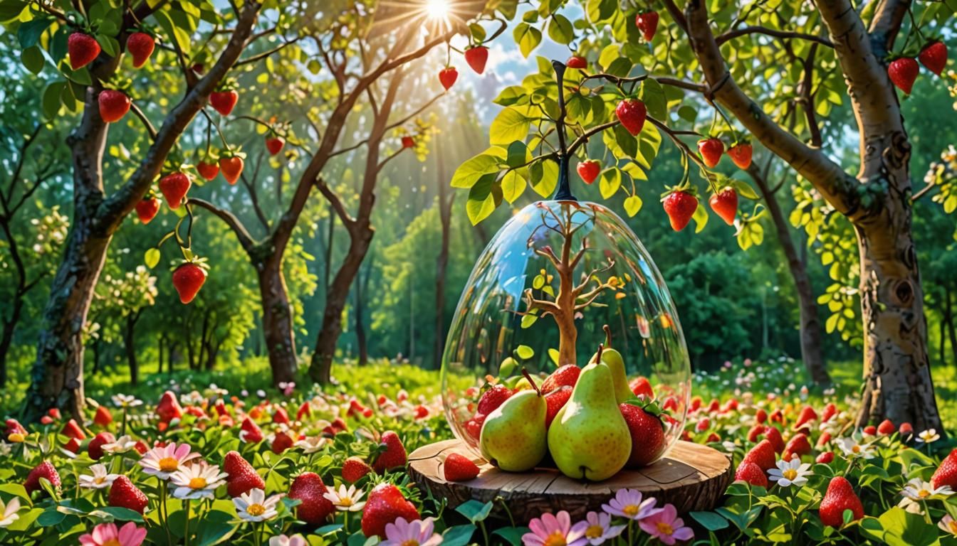 Bio-fruits: the pear