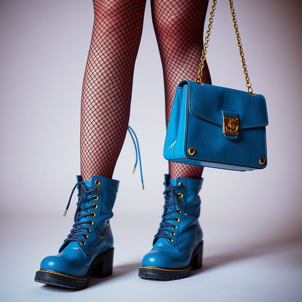 Sleek Women in Retro Futuristic Attire