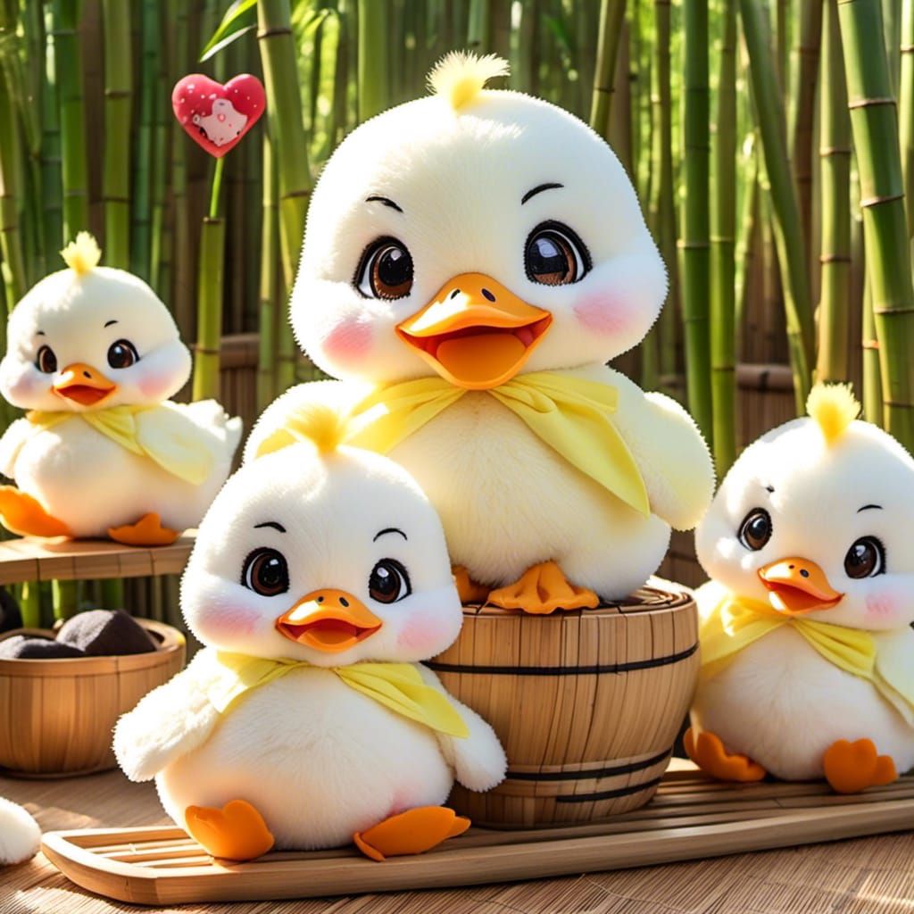 Cute Baby Duck Stuffed Animals Horde