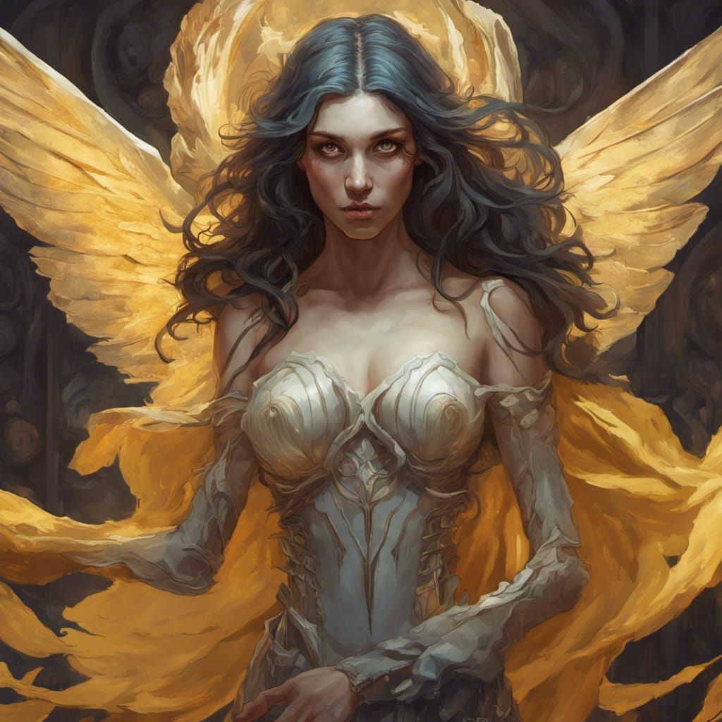 Delicata Squash Depicts Angel of Death