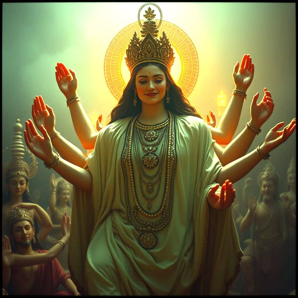 Universal Divine Mother in Cinematic Film Style