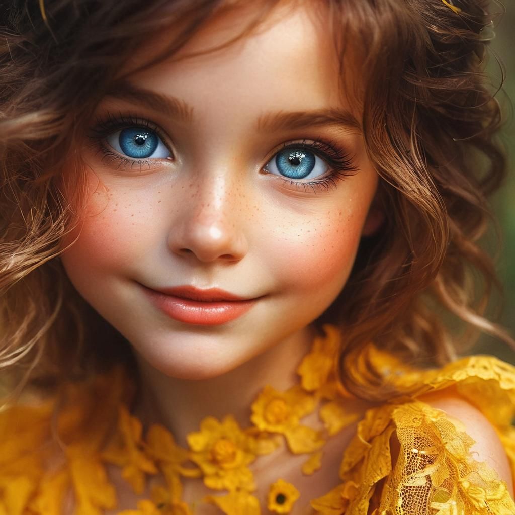 Sunkissed Fairy in Golden Light