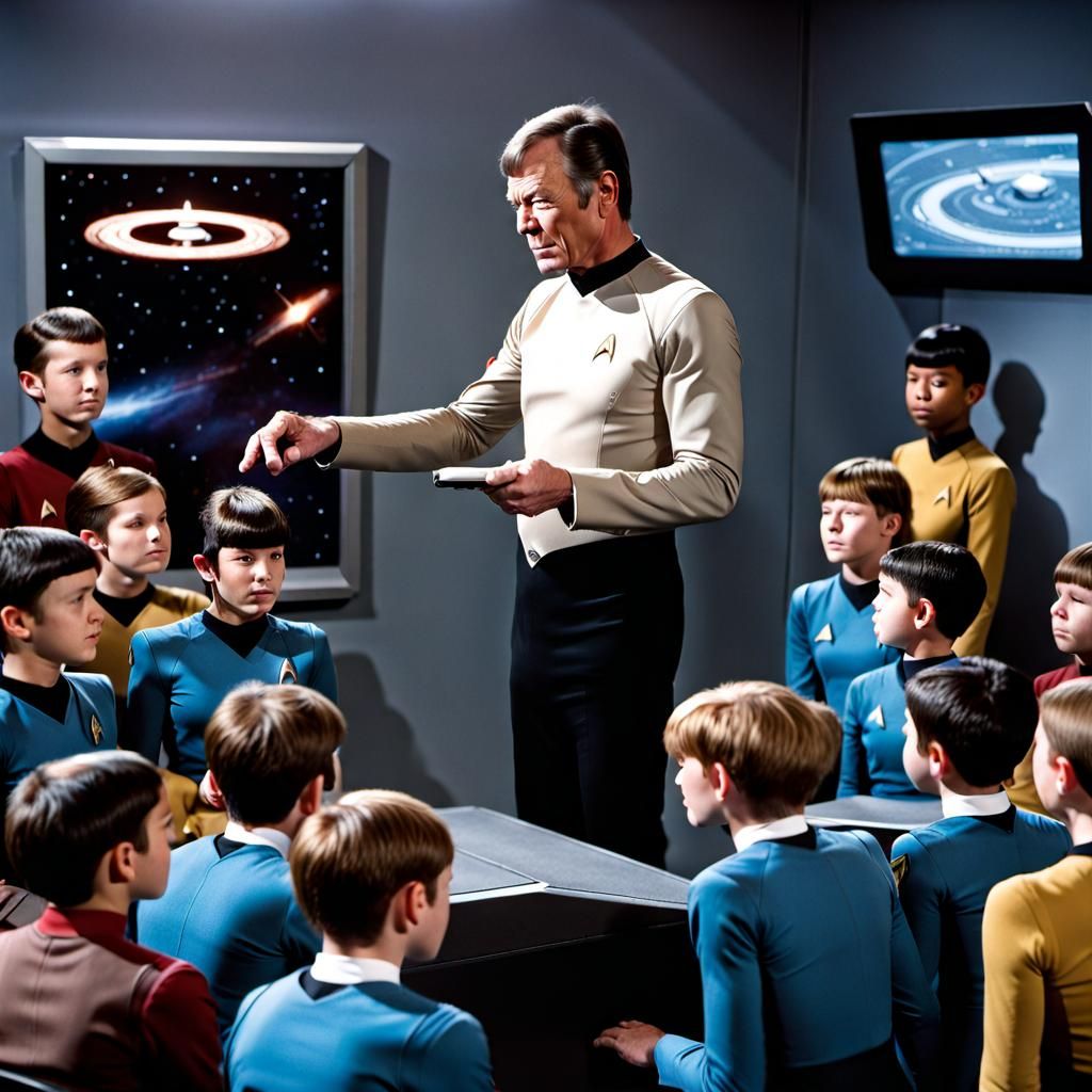 Star Trek: Captain Graffeo Demonstrates Beam Technology