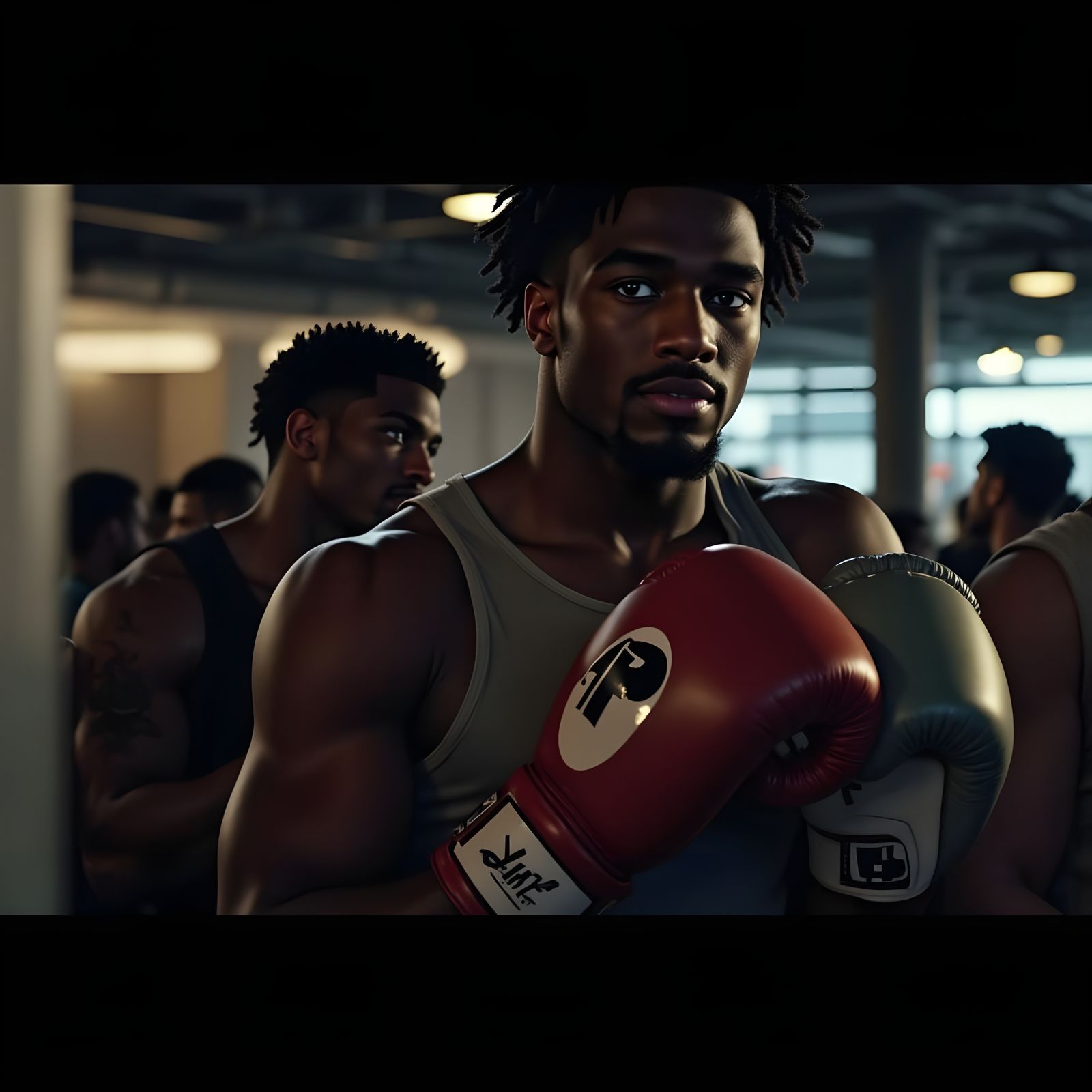 Cinematic Boxing Training in a Film-Grade Atmosphere