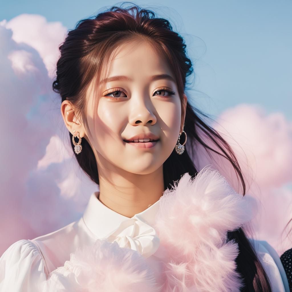 Blackpink Portrait in Soft Focus with Divine Light