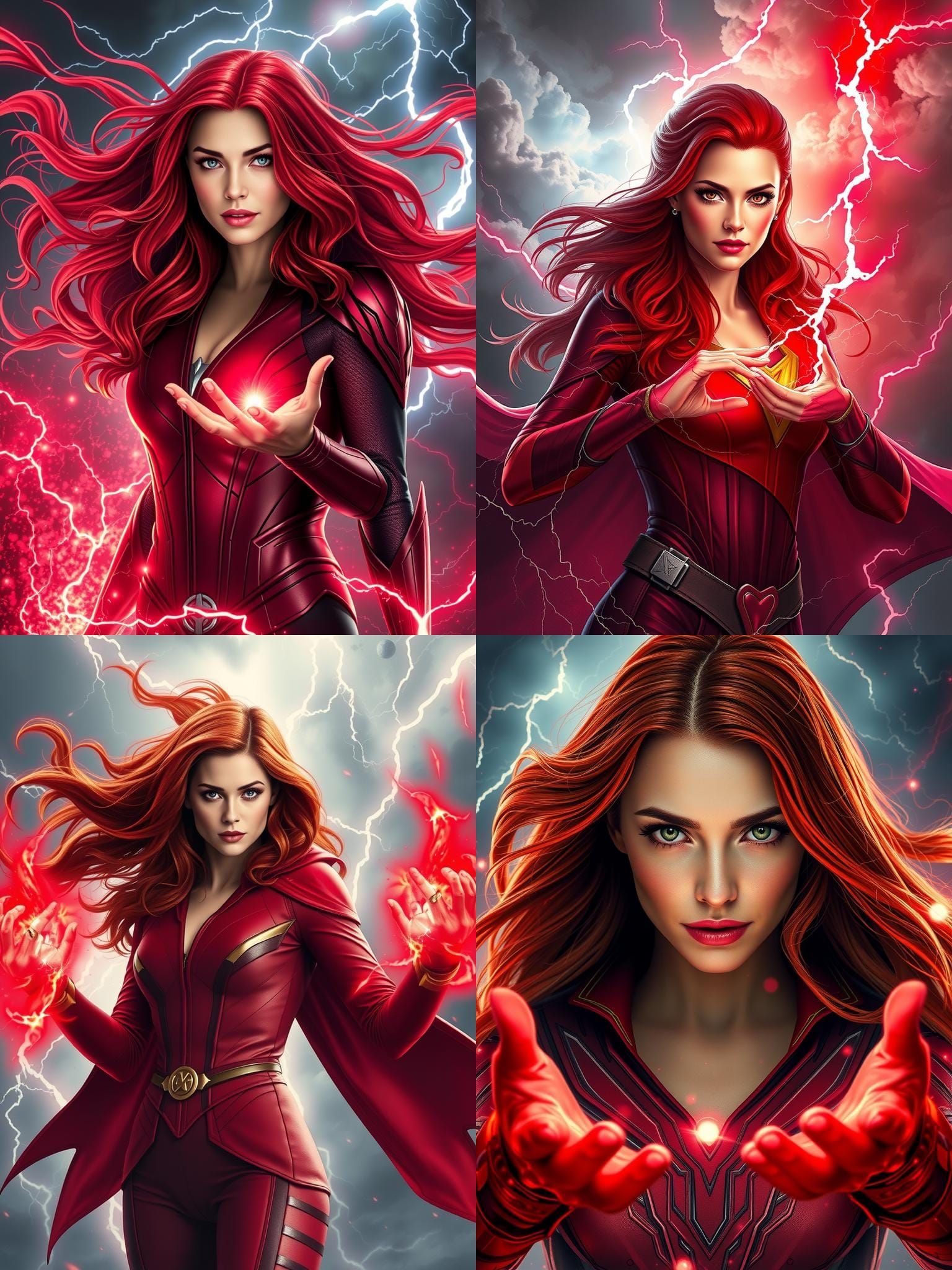 Scarlet Witch: Magic and Thunder in Marvel Style