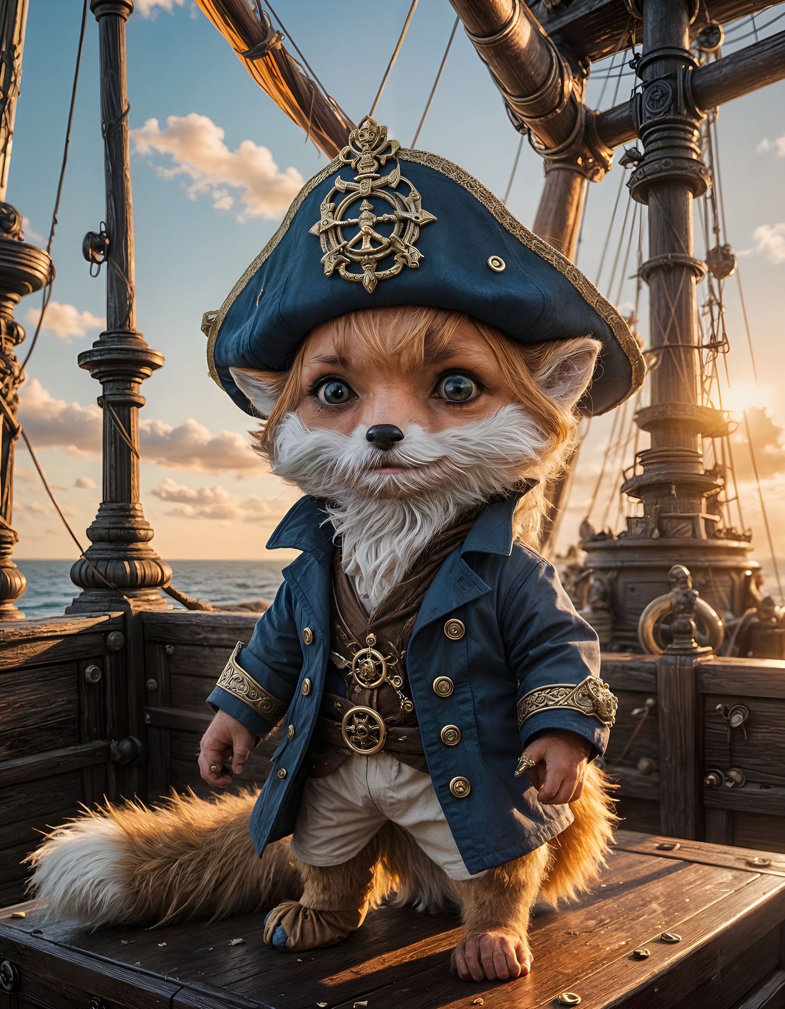 Captain Redtail Jr. and the Ginger Marauder