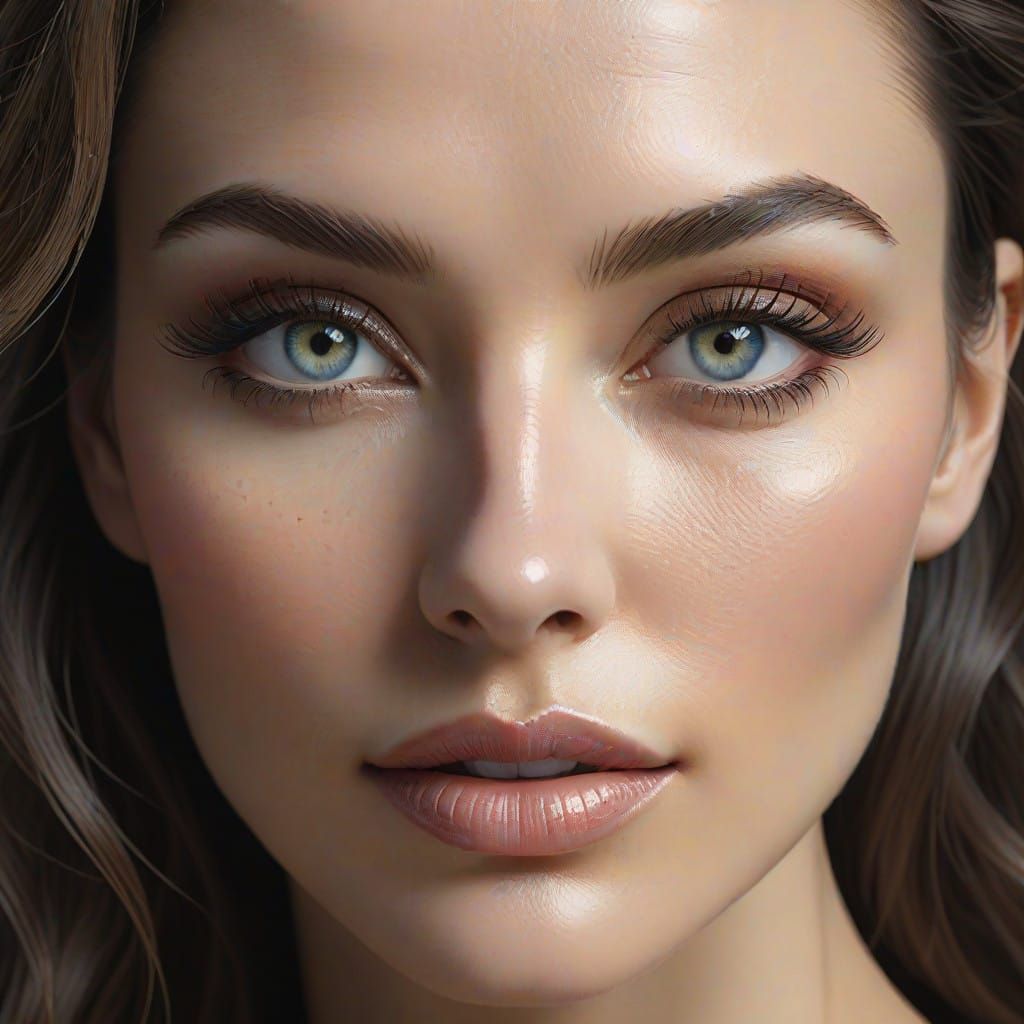 Ethereal Beauty in Ultra-Realistic Portraiture