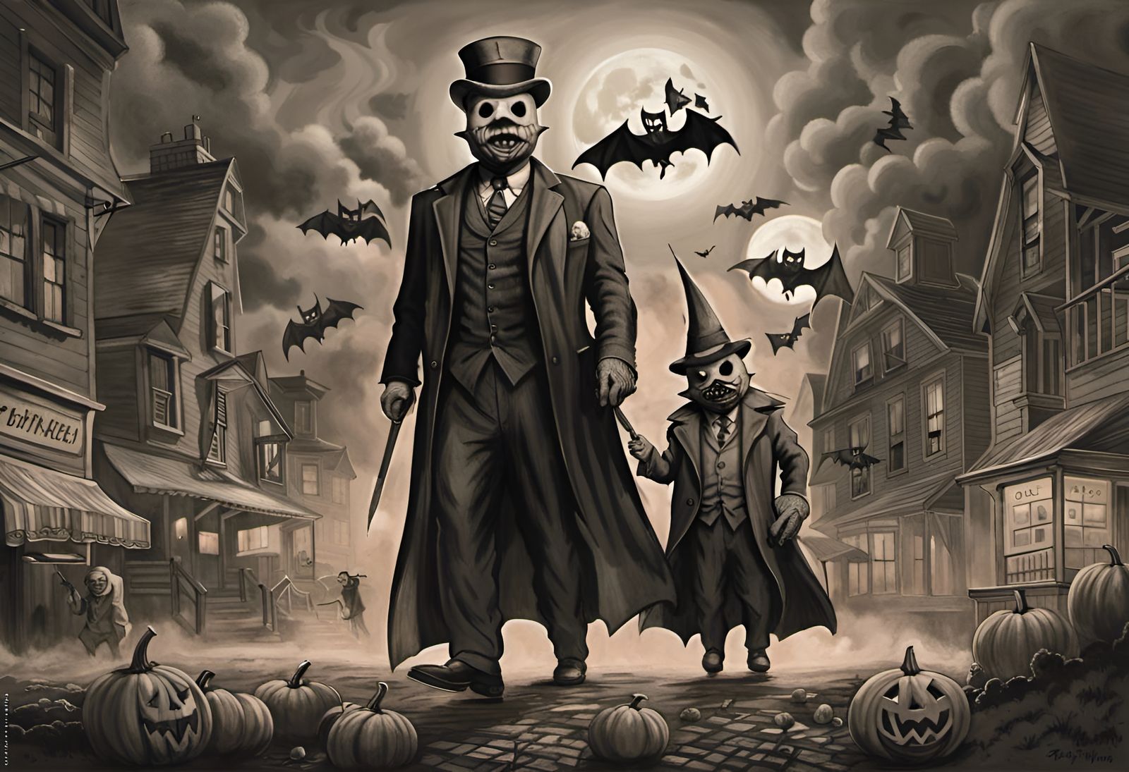 1920's Halloween Murderous Mischief