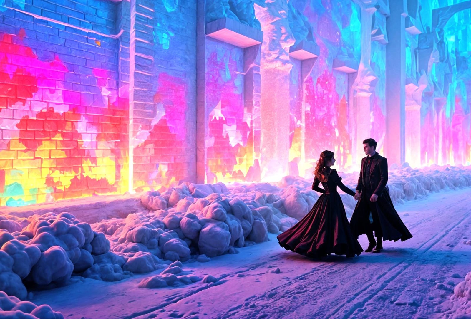 Winter Wonderland Waltz in the Ice Kingdom