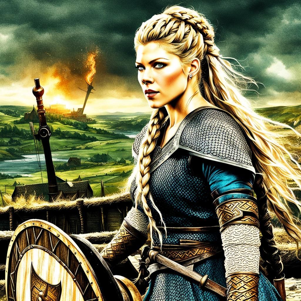 Lagertha from Vikings TV Show Katheryn Winnick