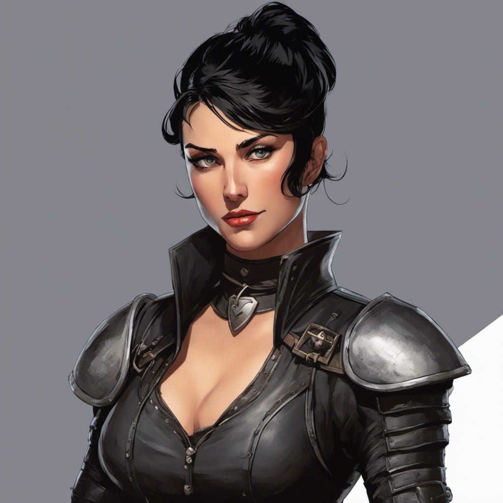 Elizabethan Mercenary in Comic Book Style