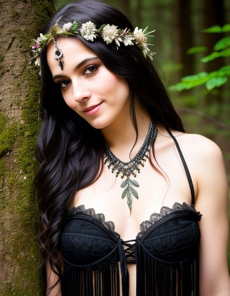 Enchanting Forest Witch