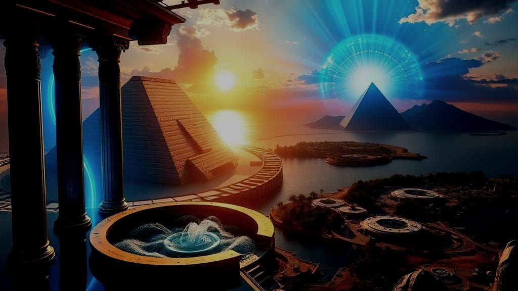 Atlantis Teleportation Device with Plasma Energy