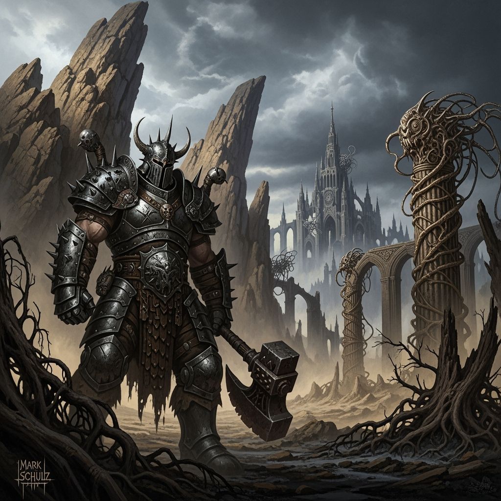 Grimdark Scene as Digital Art