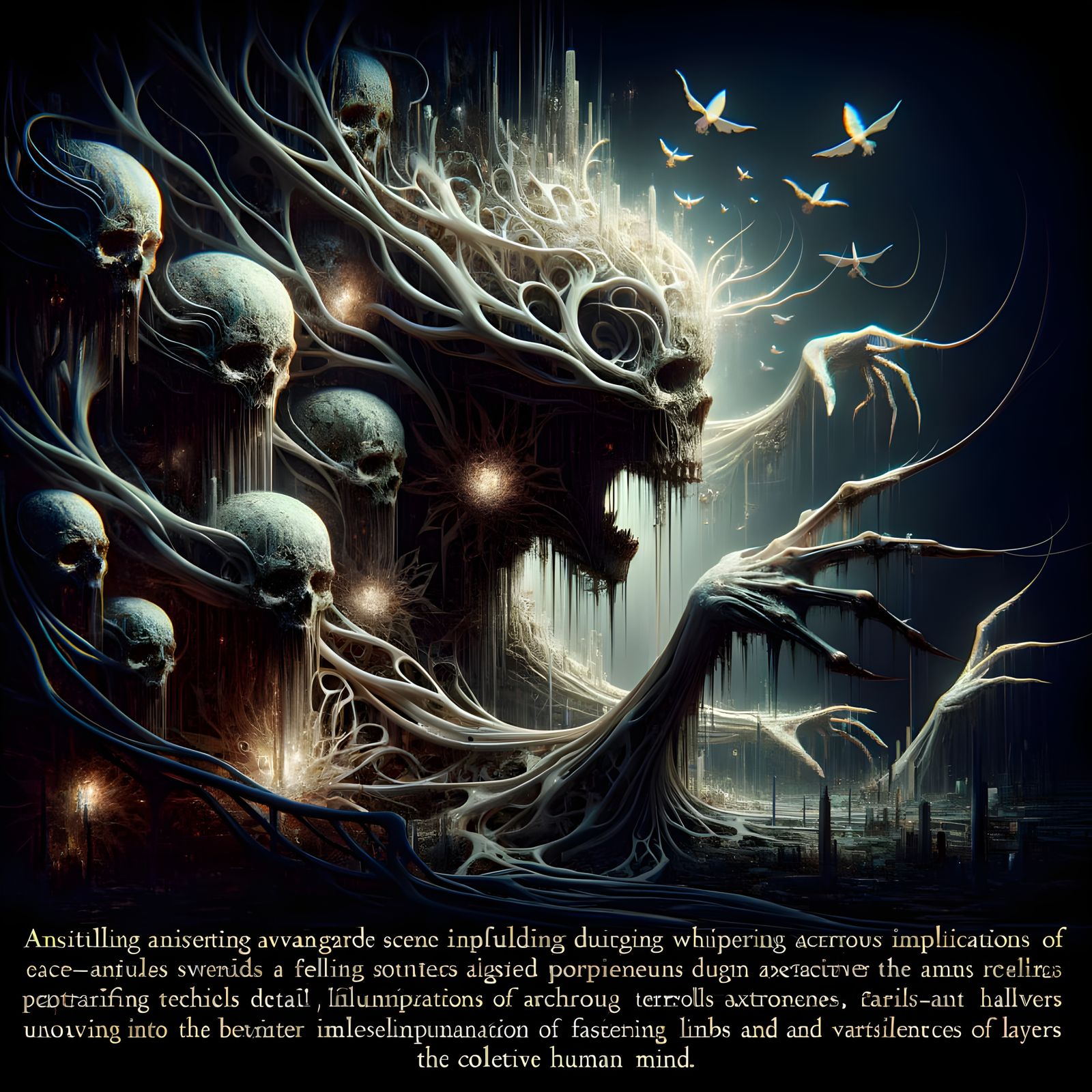 Twilight Abstraction Unveils Grotesque Cosmic Horror