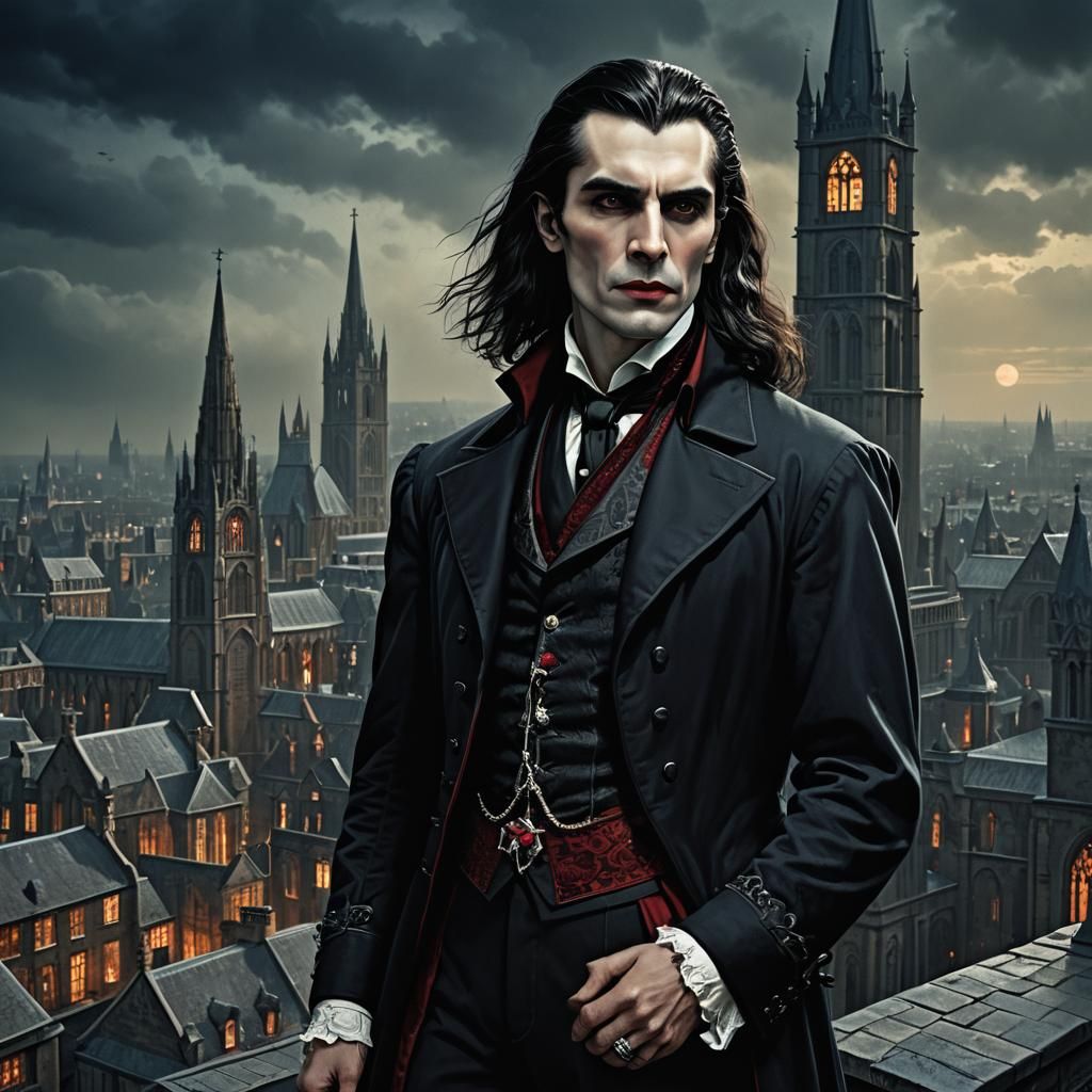 Handsome Count Dracula, Lord of Vampires