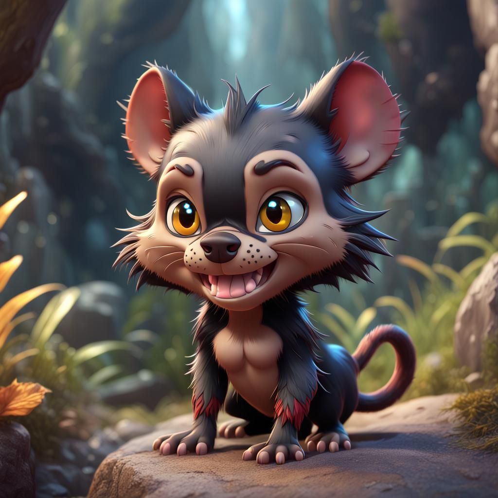 Chibi tasmanian devil