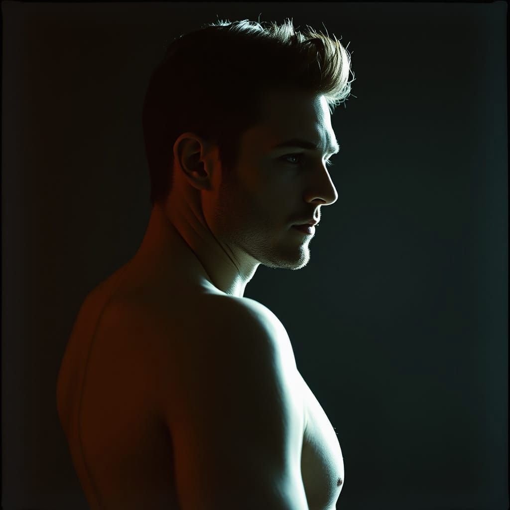 chiaroscuro portrait