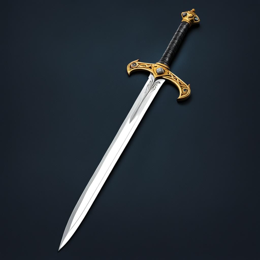 AI Generated Sword Image
