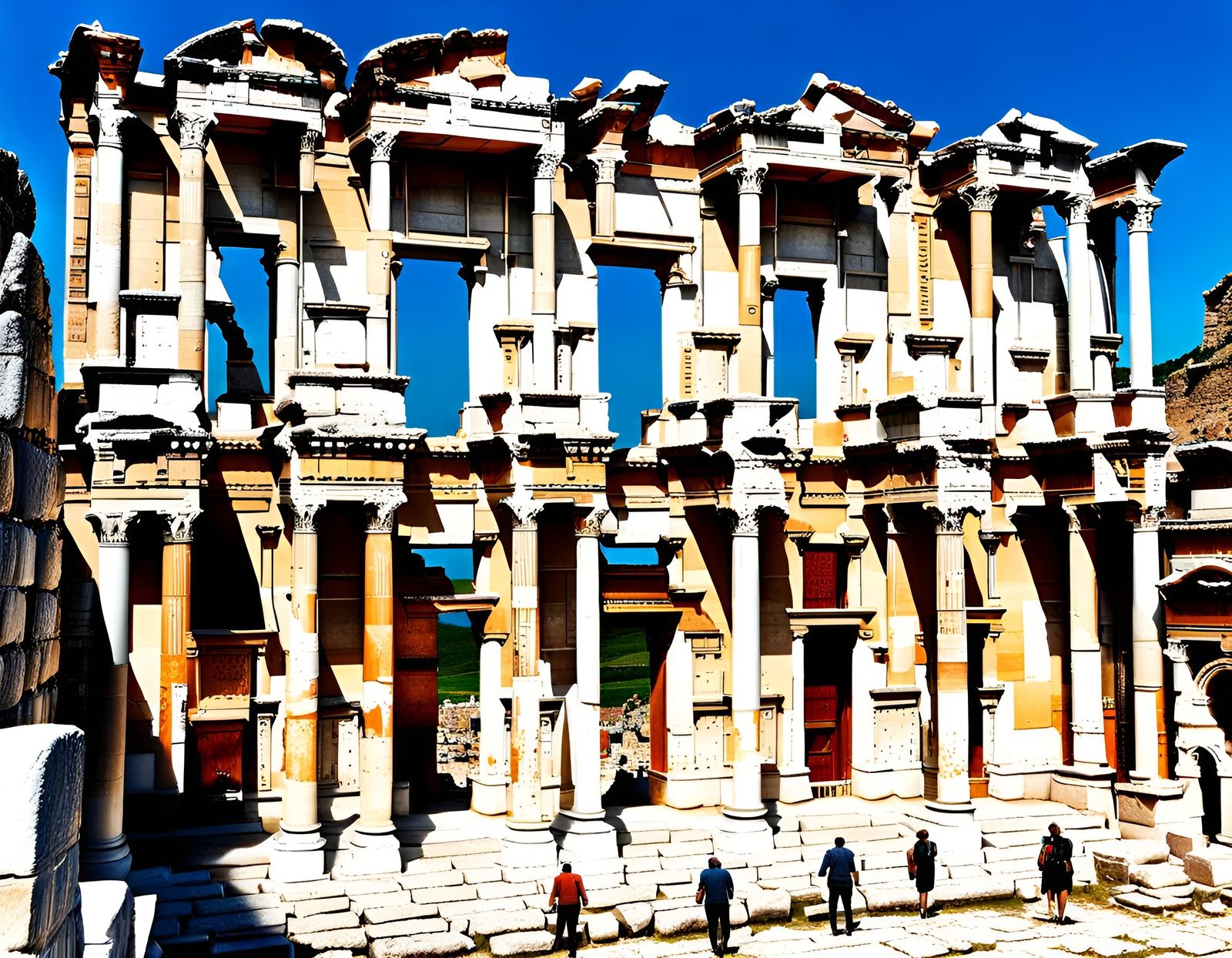 Library of Celsus: Dark Fantasy Concept Art