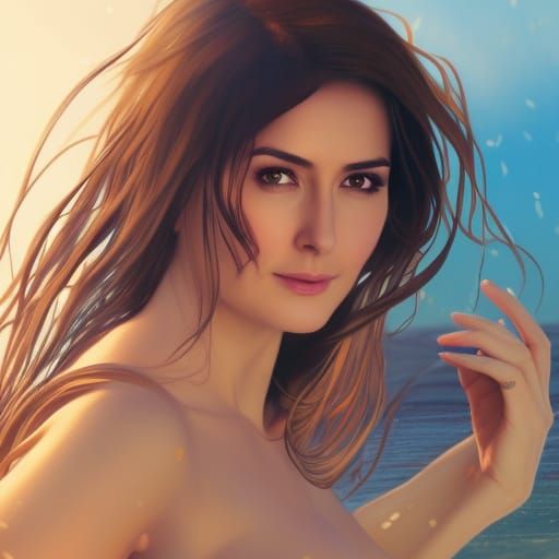Marian Rivera, hot, at beach, like photo