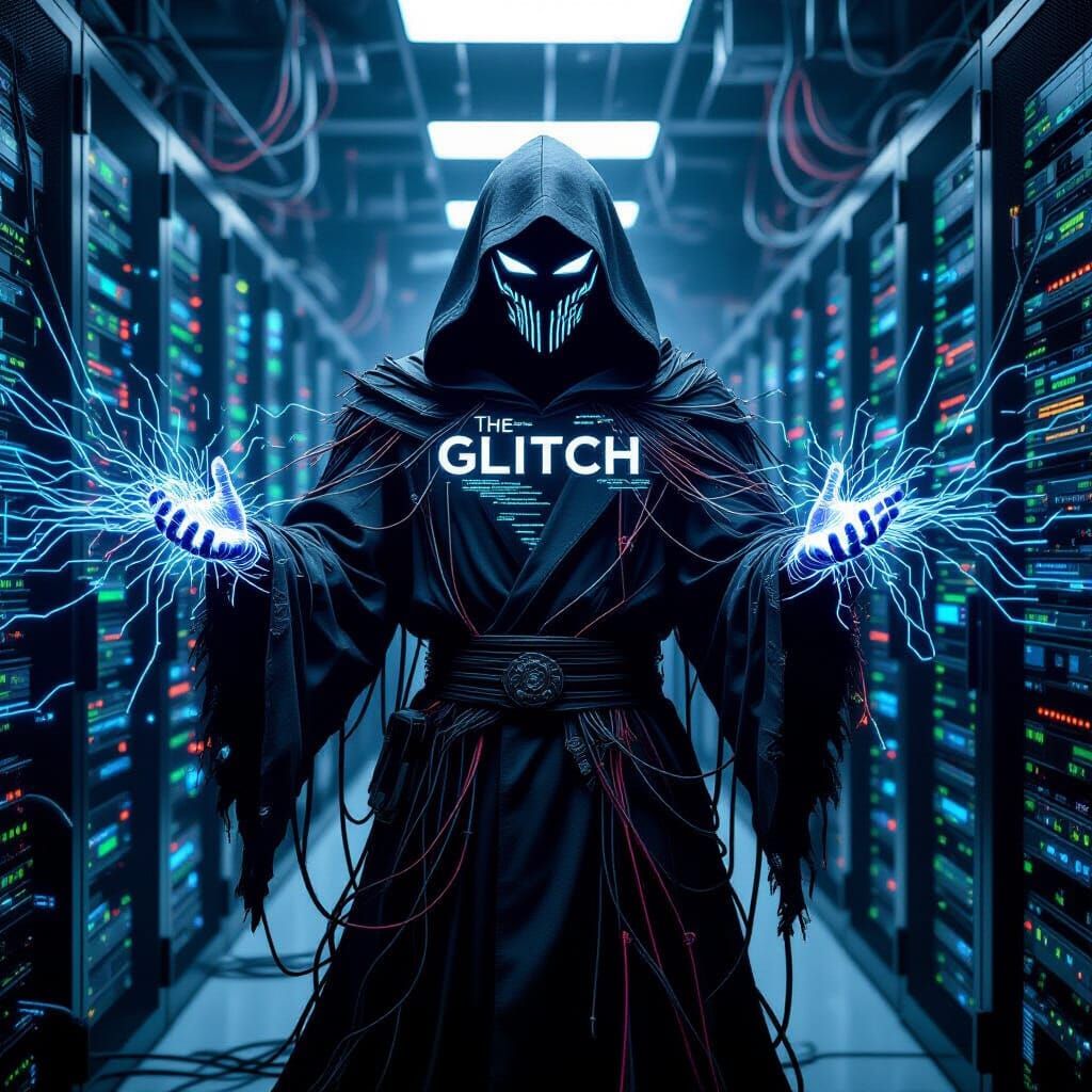 A supervillain named "The Glitch" who can manipulate digital information and technology.