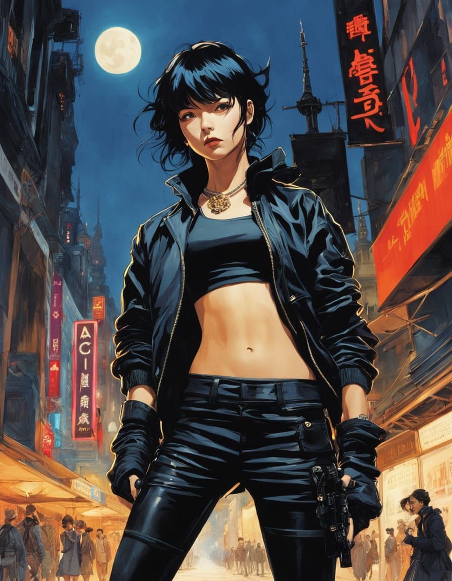 Surreal Portrait of Diverse Figures in a Dreamlike Setting