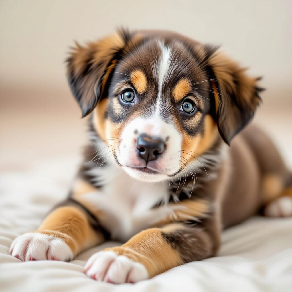 Cute Puppy Generated by AI