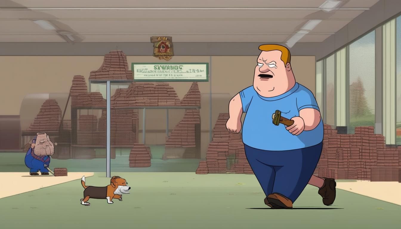 Joe Swanson Walks