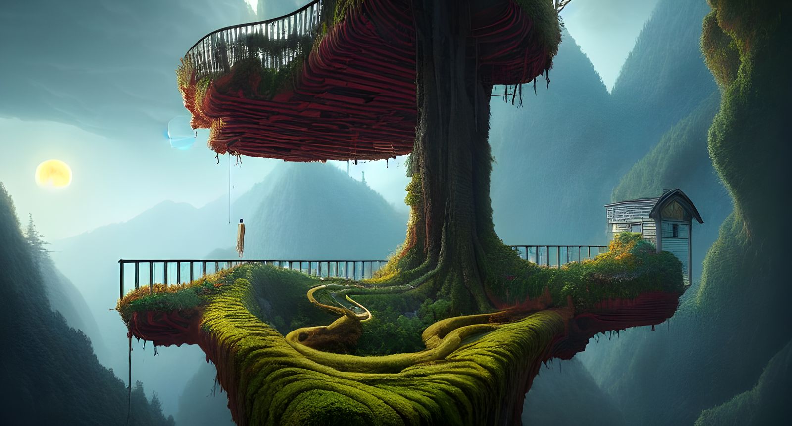 Infinite Continuum: Hyperdetailed Digital Painting