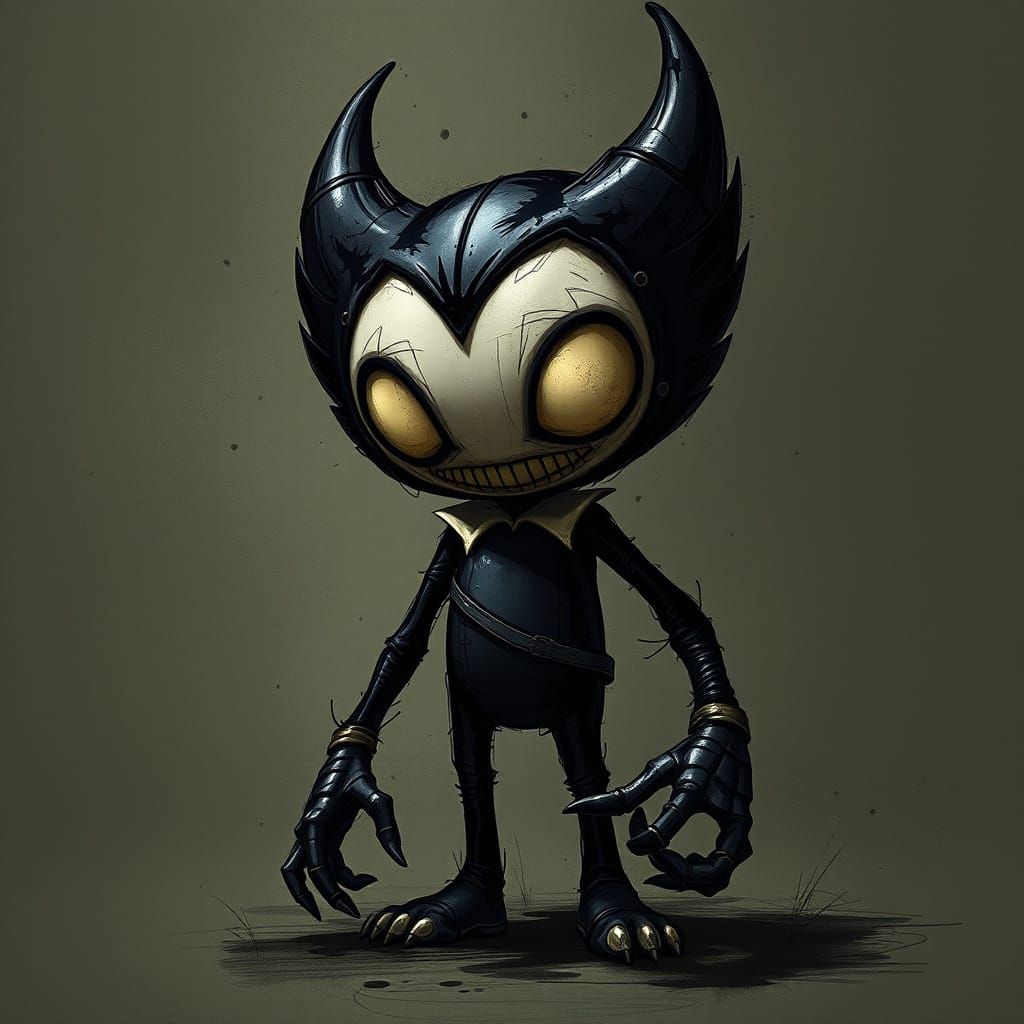 Realistic Bendy from Bendy and the Ink Machine