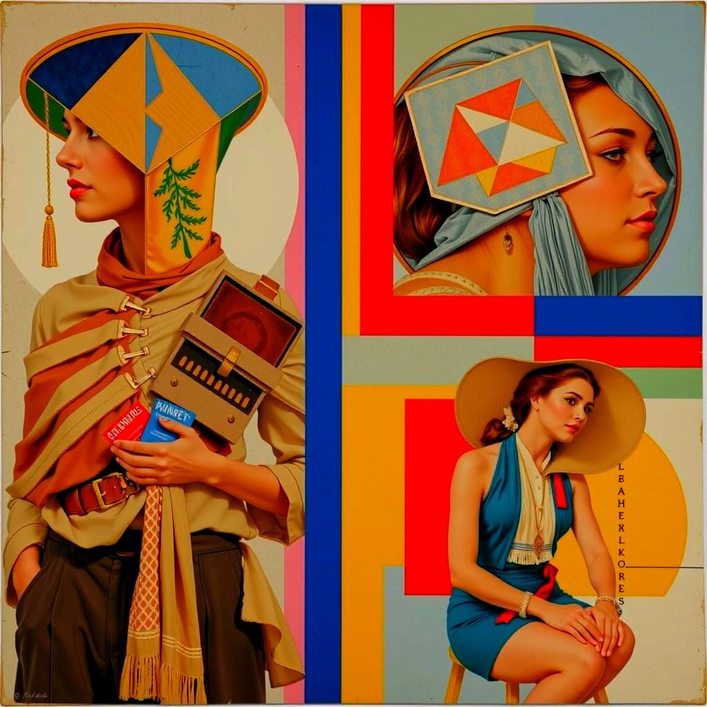 Geometric Immersion of a Female Form