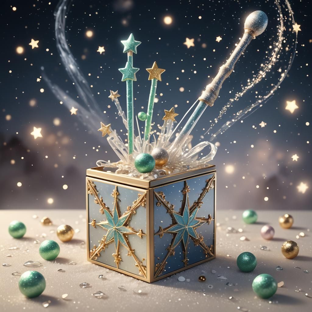 Magic Mints in Wand Box: 3D Concept Art