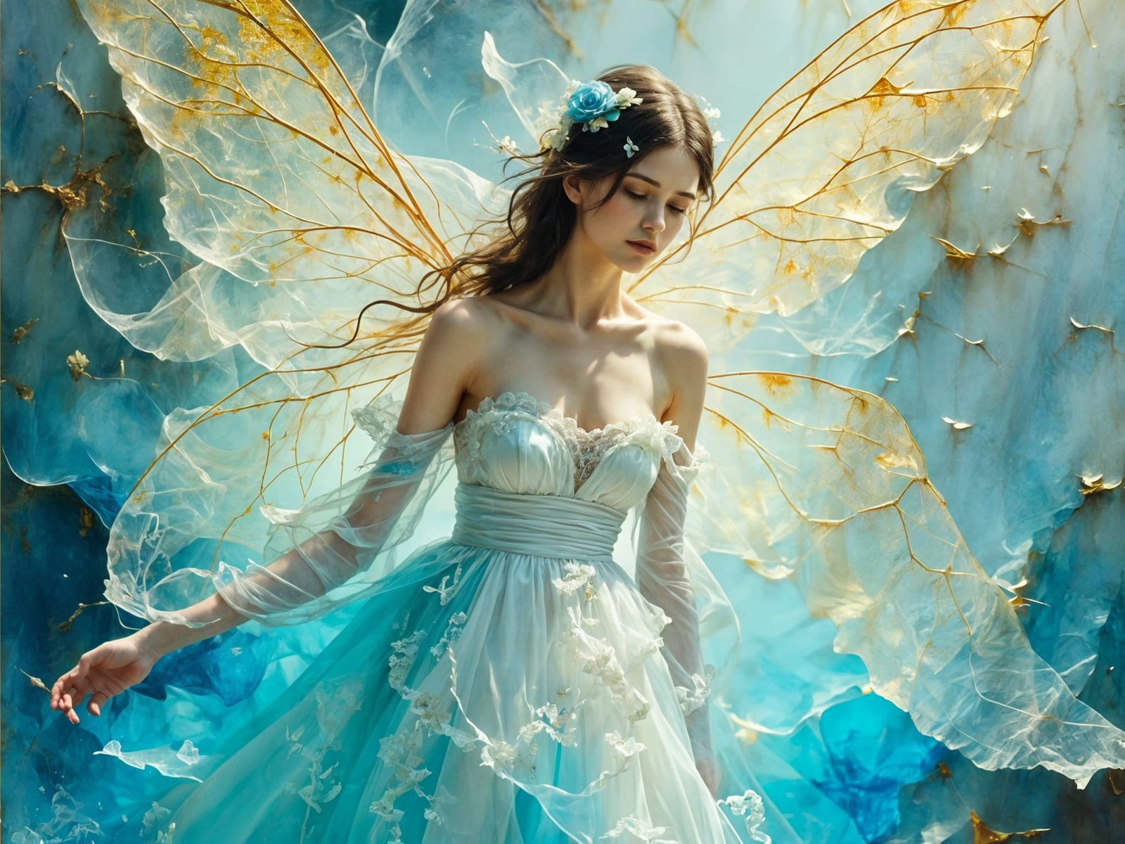 Fairy Dreamer in Surrealist Style