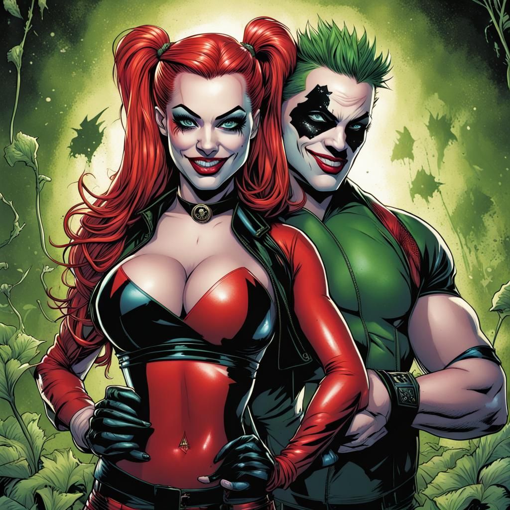 Poison Ivy and Harley Quinn: WWE Champions
