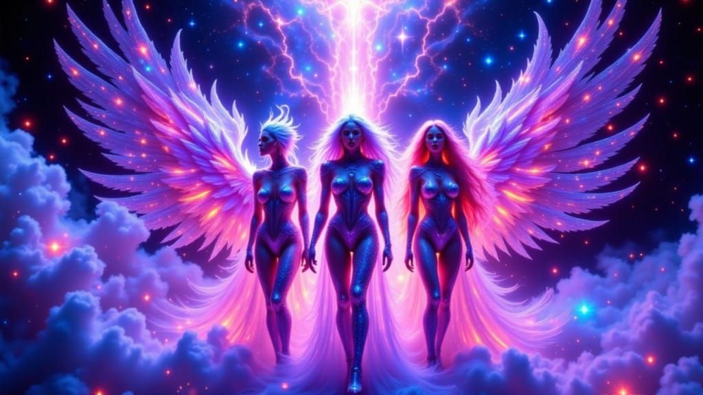 Celestial Rock Band Warps Reality on Cosmic Stage