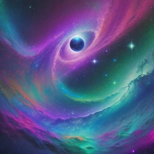 Ethereal Space Being in High Definition