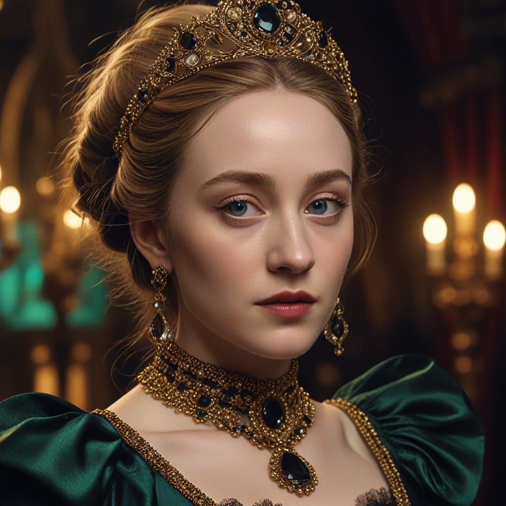 Gothic Fantasy: Saoirse Ronan as Victorian Villain