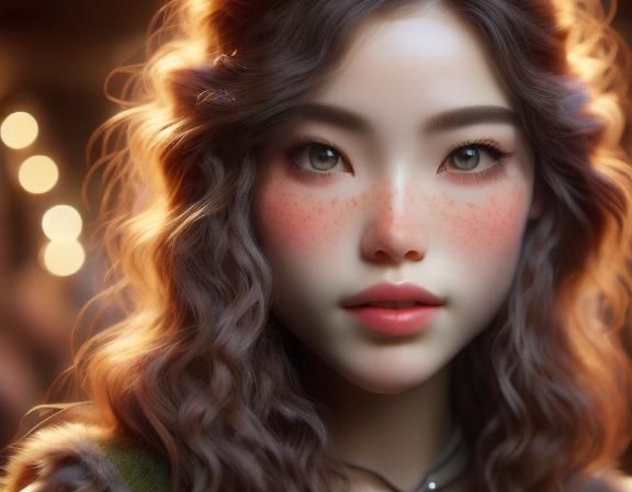 Stunning HDR Portrait of a Male Elf in 8K