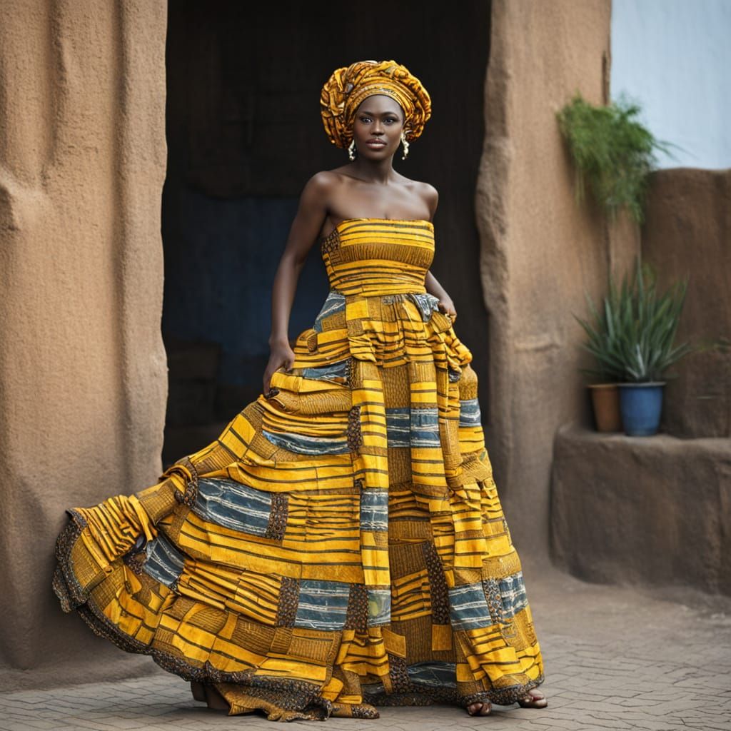 Stunning African Dress Design