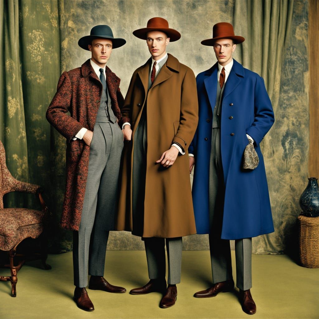 1950s Menswear Reimagined as Future Fashion