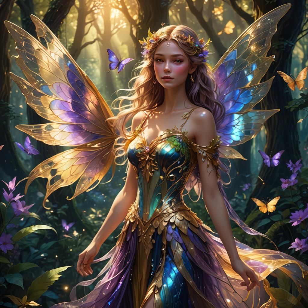 Enchanted Forest Fairy Concept Art