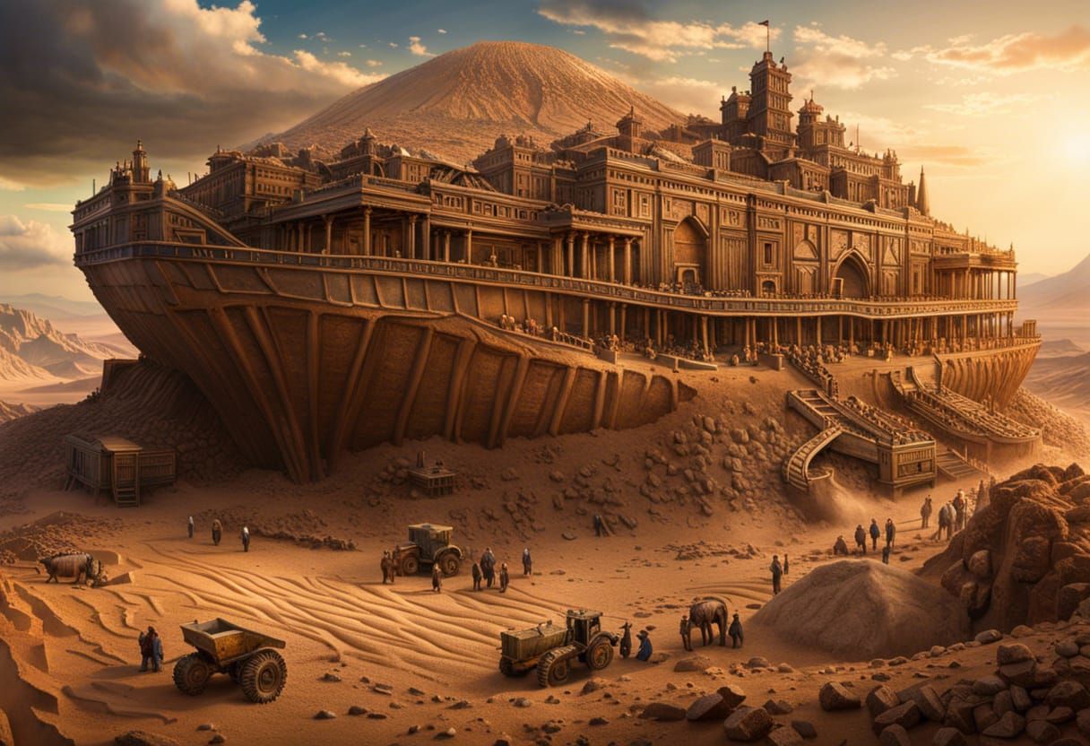 Archaeological Dig Site Noah's Ark Unearthed