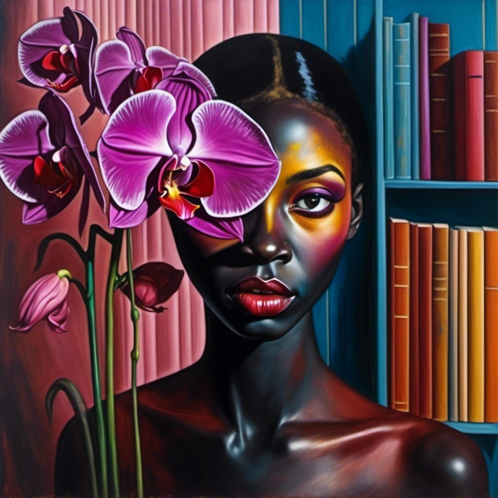 Half Looking for the Orchid Calypso