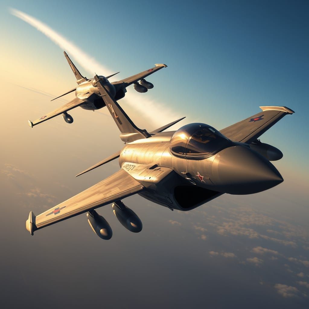 RAF Typhoons Intercept Russian Aircraft over Baltic Sea