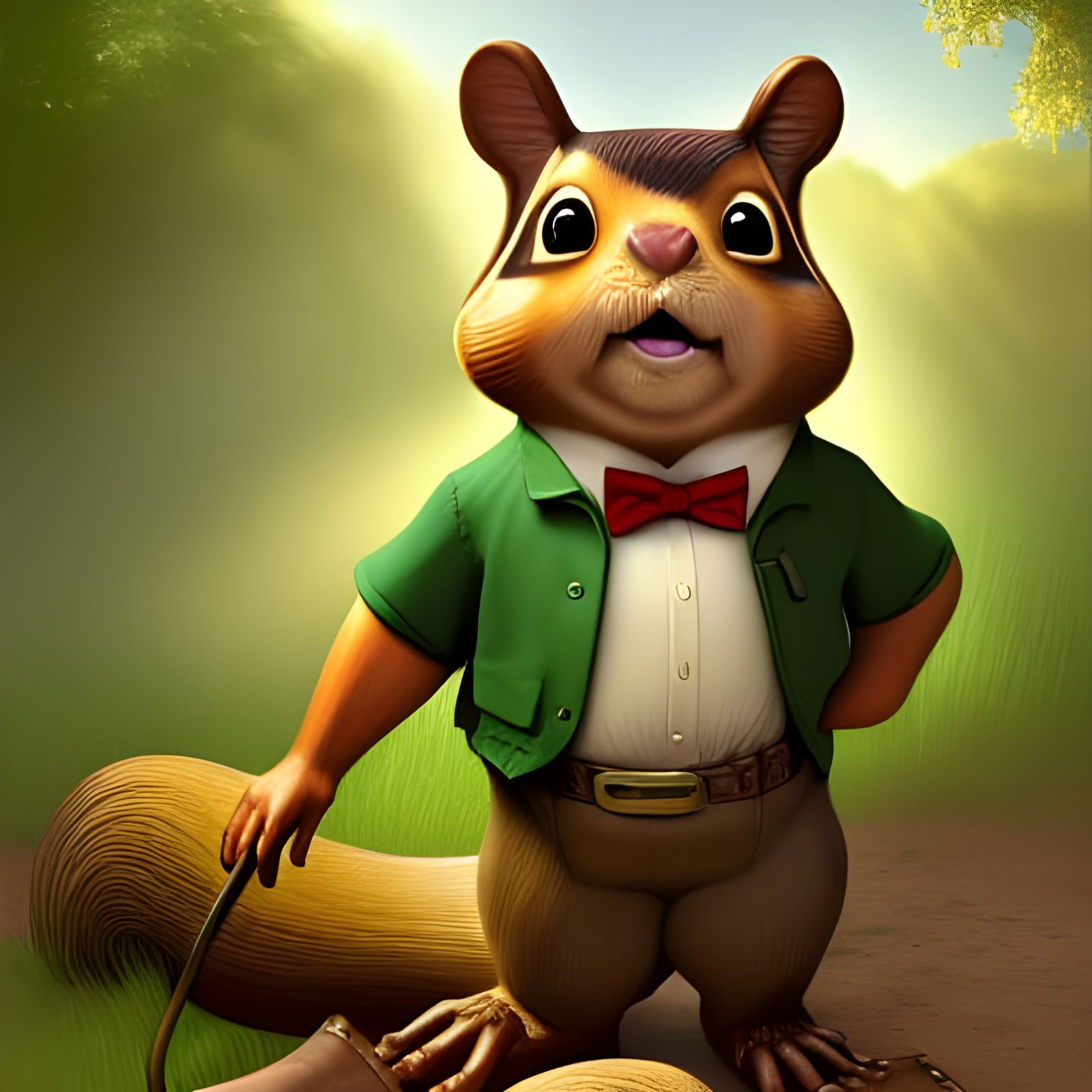 Alvin? Simon? Nah, Theodore Roosevelt v2.