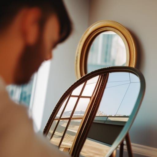 Seeing the Future Reflected in a Mirror