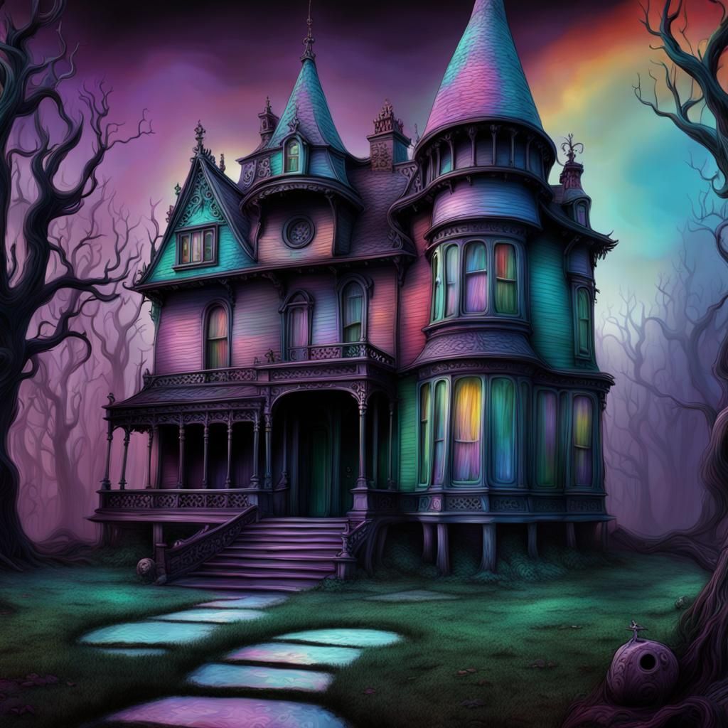 The Adams Family's home